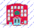 Christmas Countdown Calendar Box