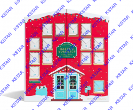 Christmas Countdown Calendar Box