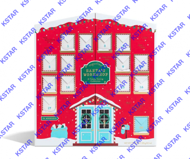 Christmas Countdown Calendar Box