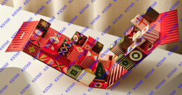 Foldable Christmas calendar packaging box