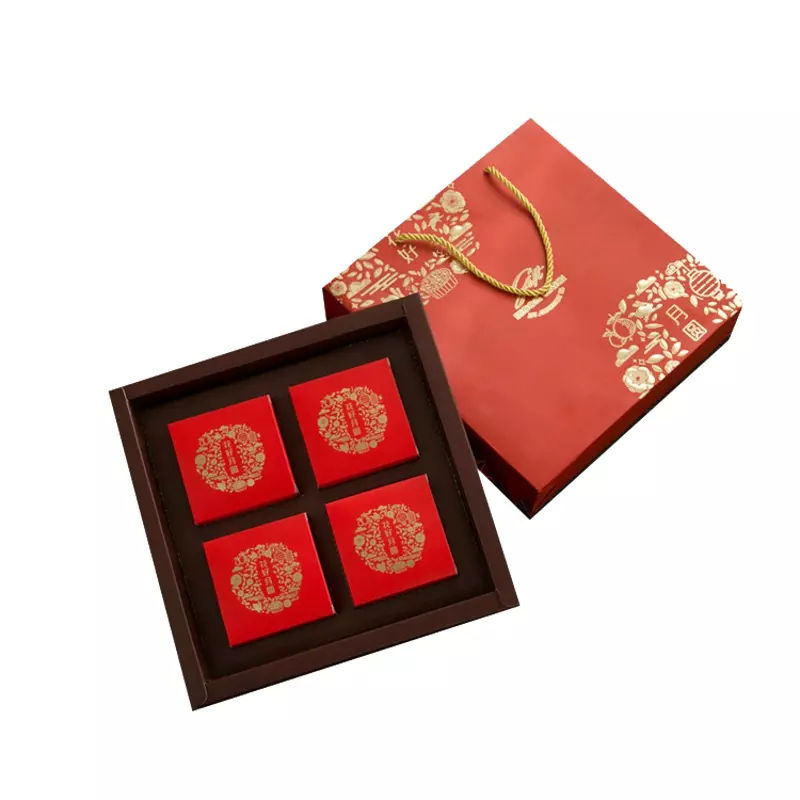 Drawer box for mooncake packaging