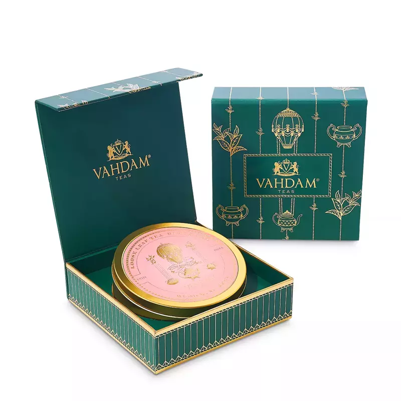 Magnet candy box with foil stamping