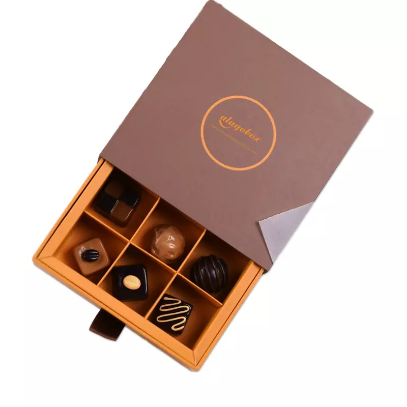 Top quality drawer chocolate box