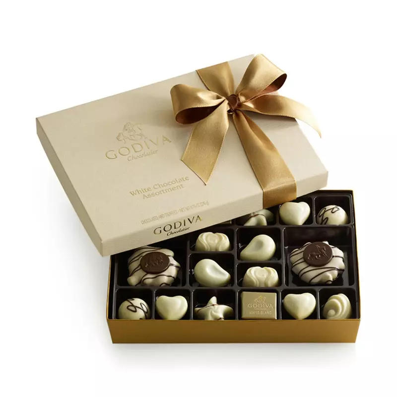 Two piece chocolate box