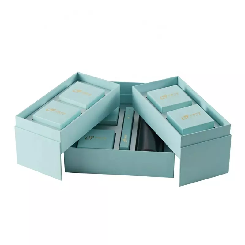 Double layer mooncake gift box