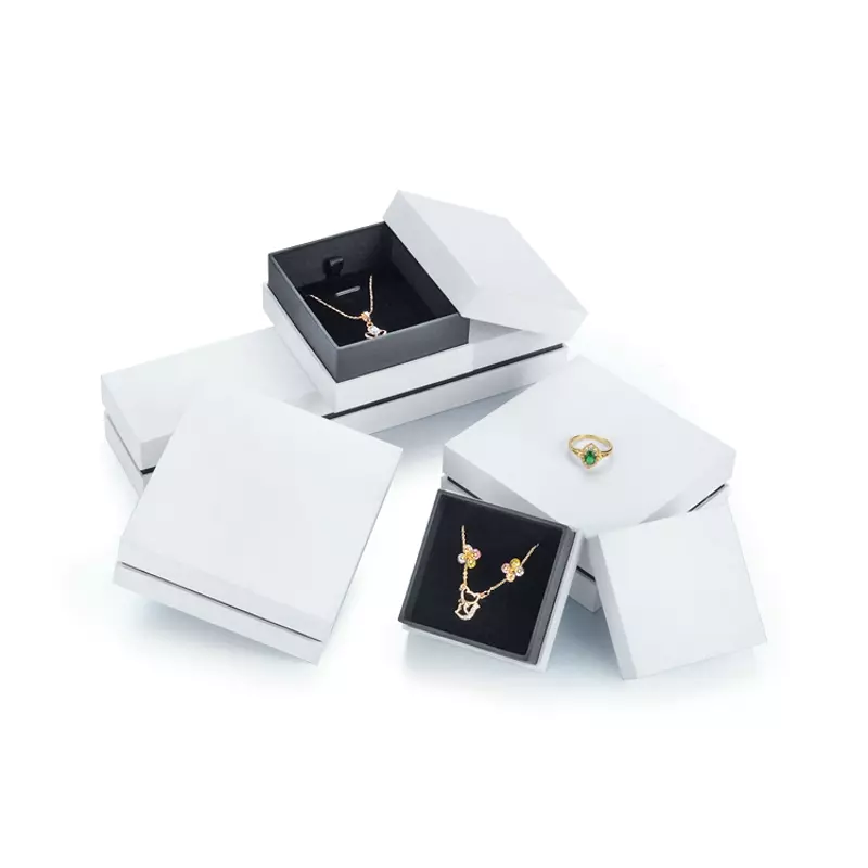 Simple style jewelry pack box