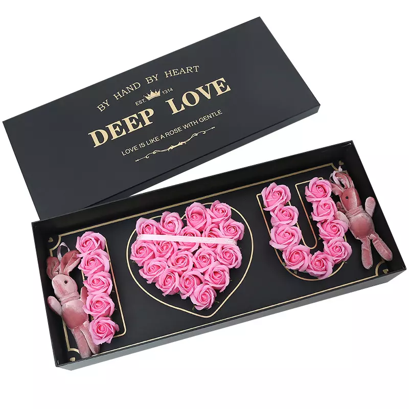 Flower pack gift box