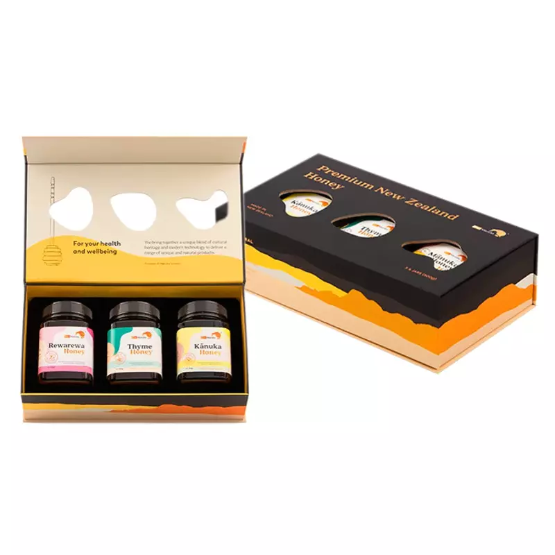 Magnet tea box with window